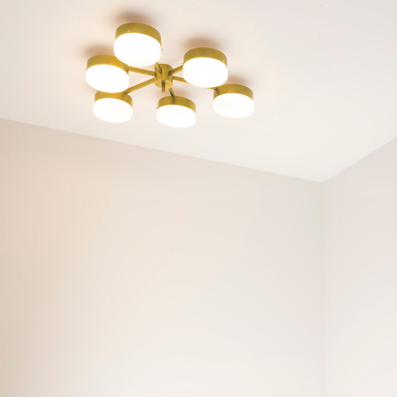 6 - Light LED Flush Mount
