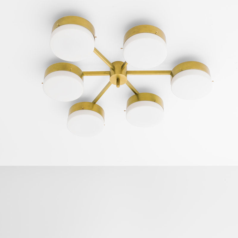 6 - Light LED Flush Mount