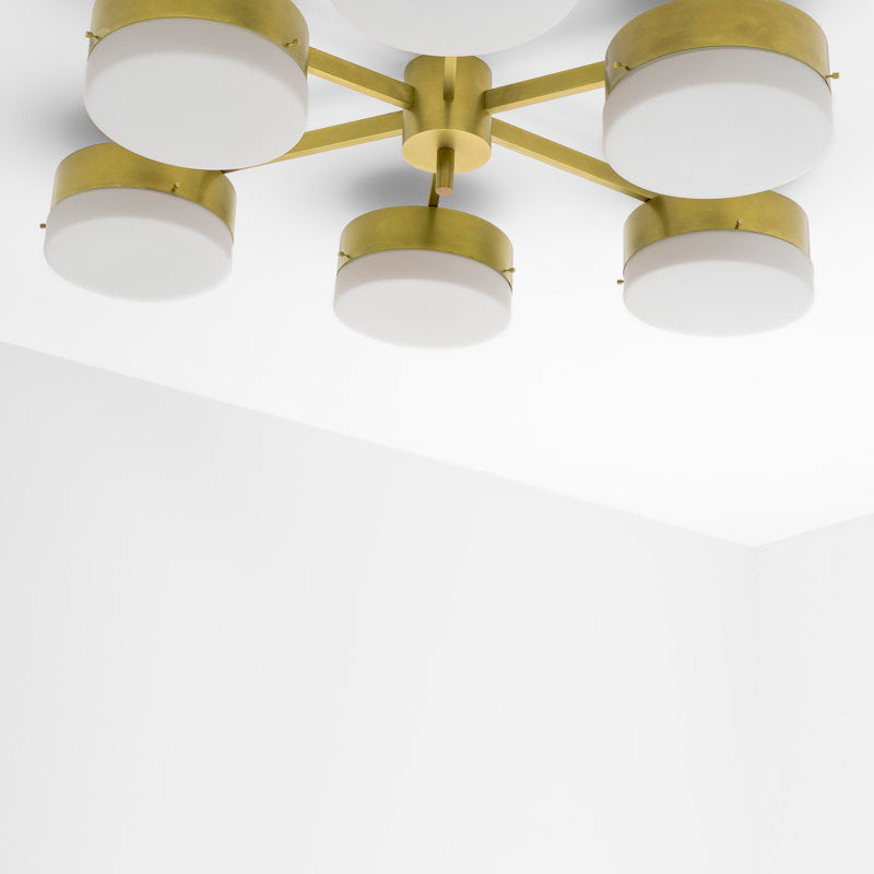 6 - Light LED Flush Mount