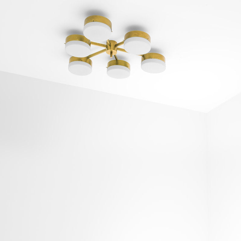 6 - Light LED Flush Mount