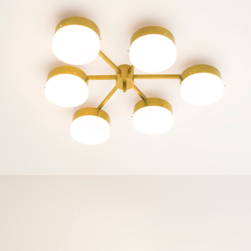 6 - Light LED Flush Mount