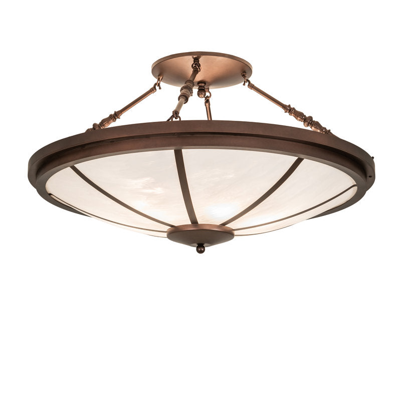 6 - Light Semi Flush Mount