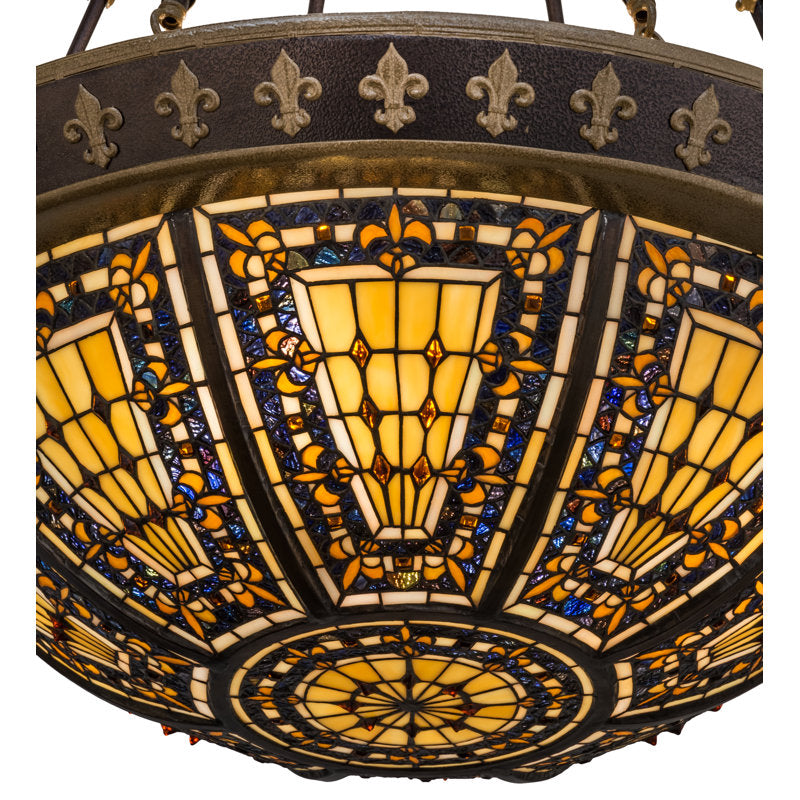 6 - Light Semi Flush Mount