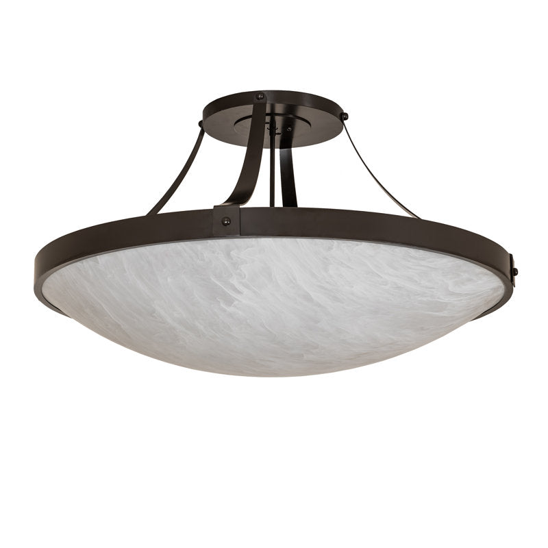 6 - Light Semi Flush Mount
