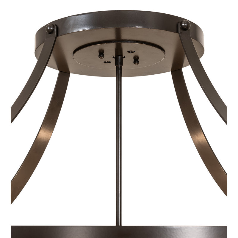 6 - Light Semi Flush Mount