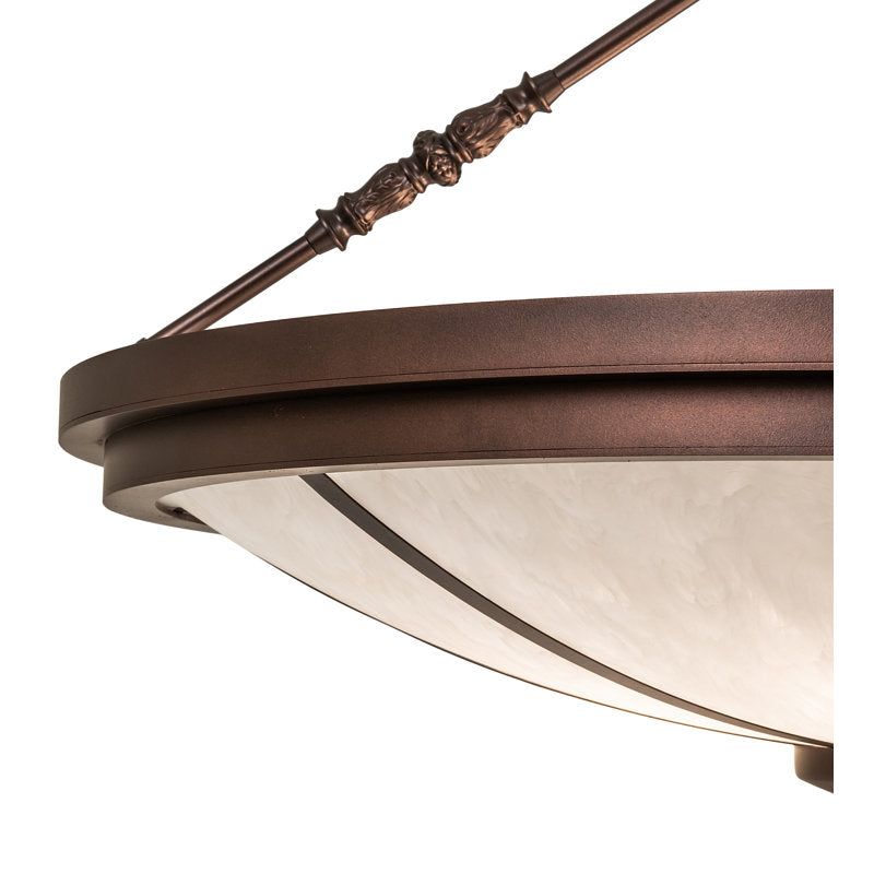 6 - Light Semi Flush Mount