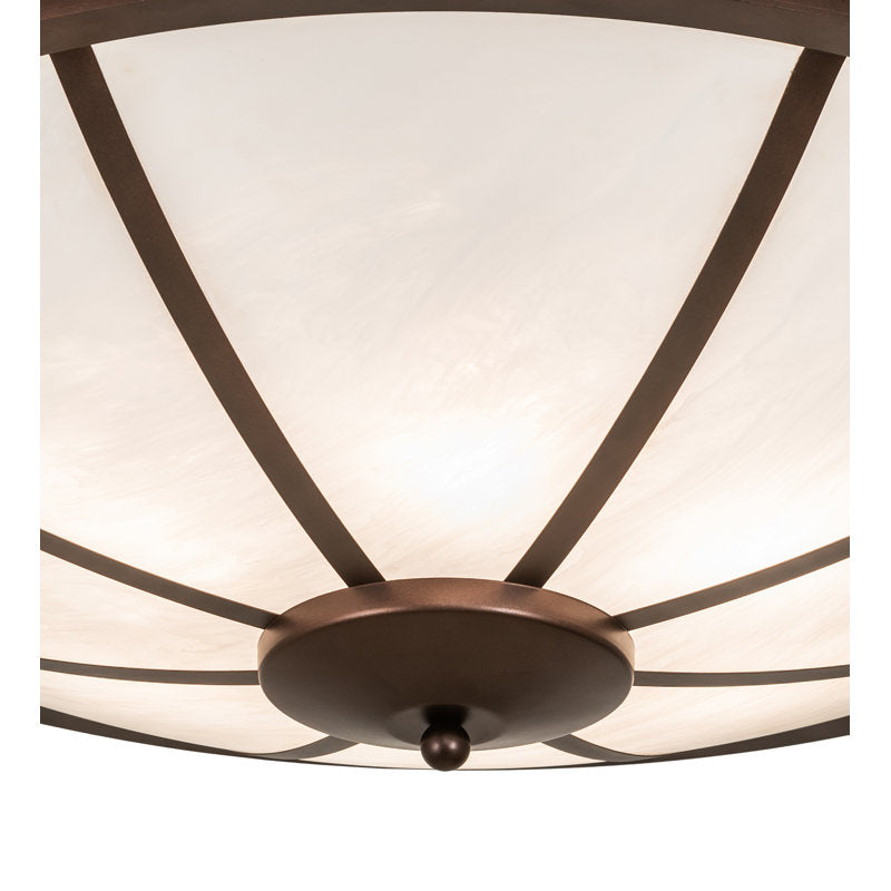 6 - Light Semi Flush Mount