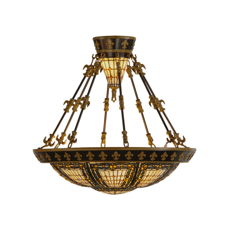 6 - Light Semi Flush Mount