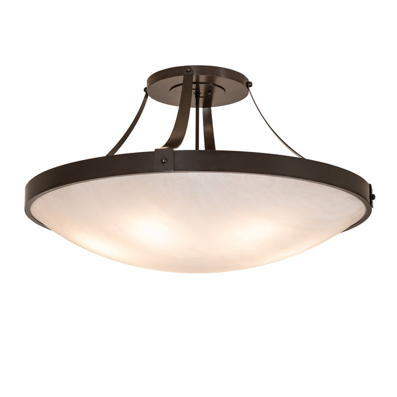 6 - Light Semi Flush Mount