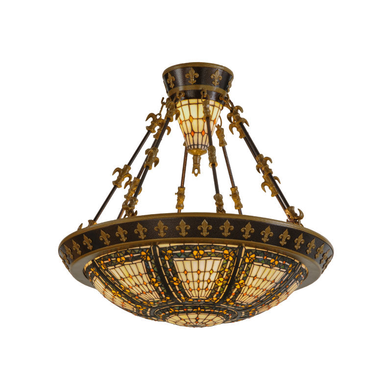 6 - Light Semi Flush Mount