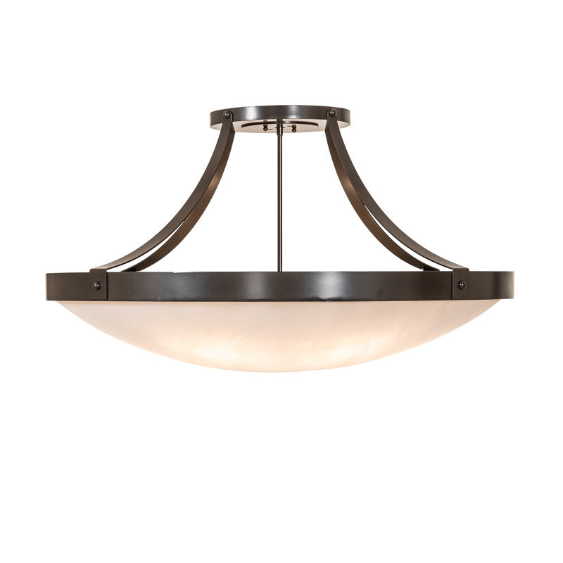 6 - Light Semi Flush Mount