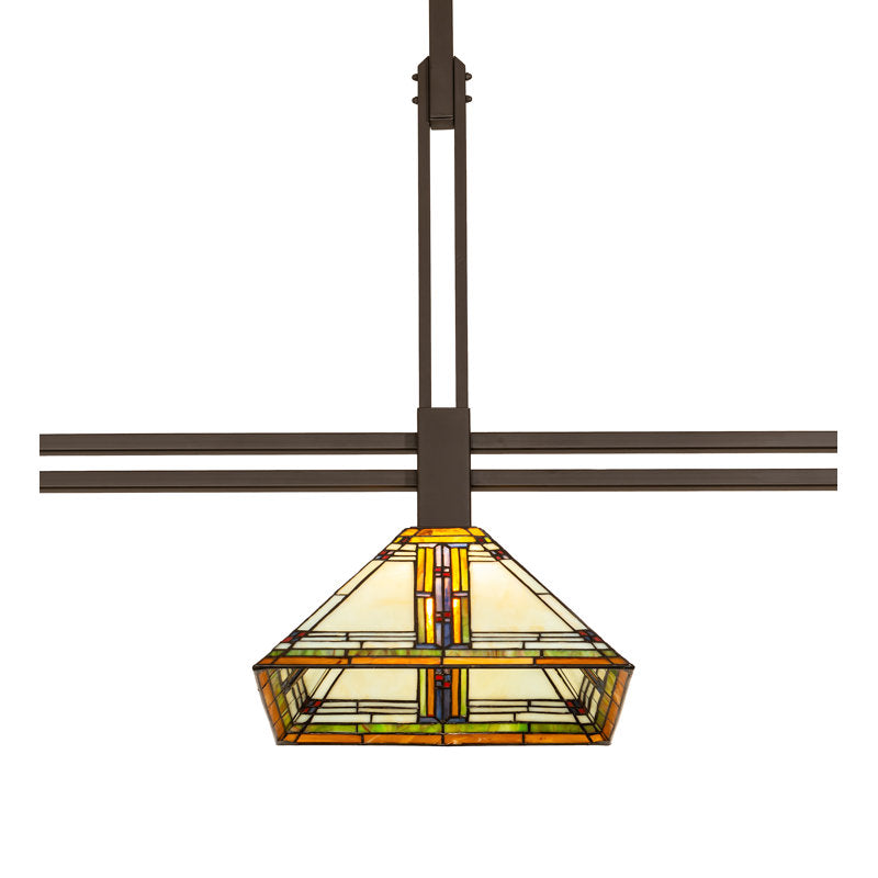 72" Long Nevada 3 Light Island Pendant
