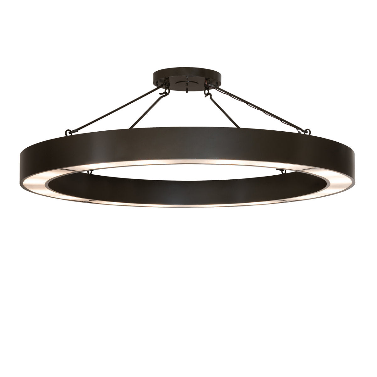 72" Wide Loxley Escabroso Semi-Flushmount