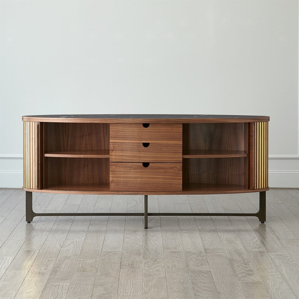 Global Views Cabriolet Media Cabinet