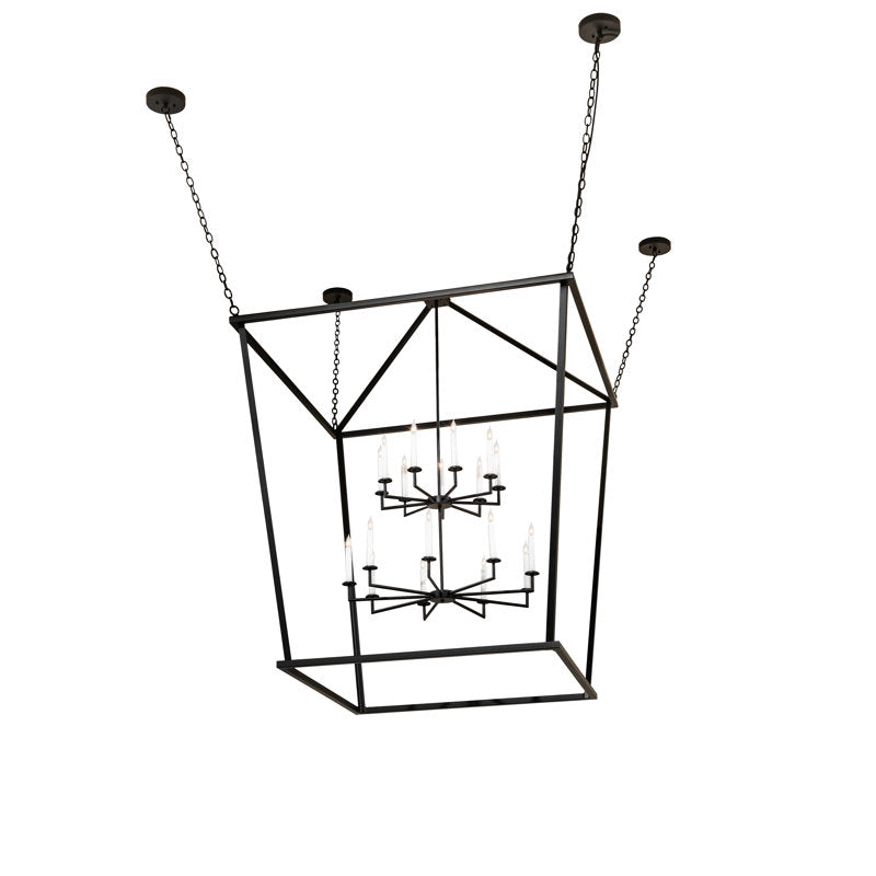 76" Square Kitzi Tapered Pendant