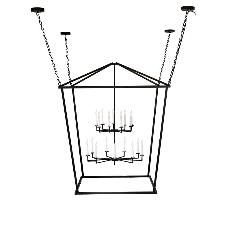 76" Square Kitzi Tapered Pendant