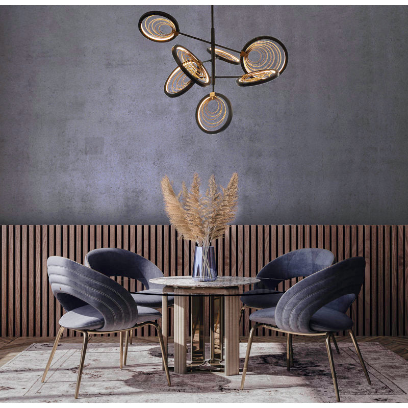 7 - Light LED Chandelier