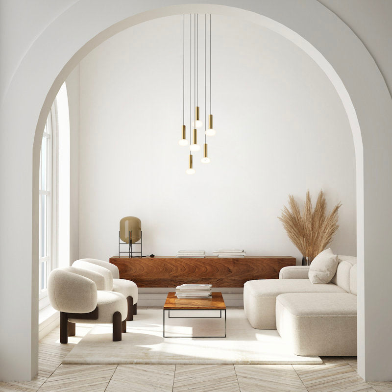 7 - Light LED Pendant