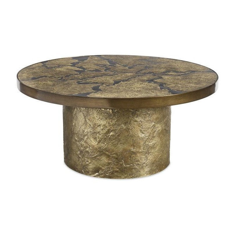 Maitland Smith Flow Round Base Cocktail Table