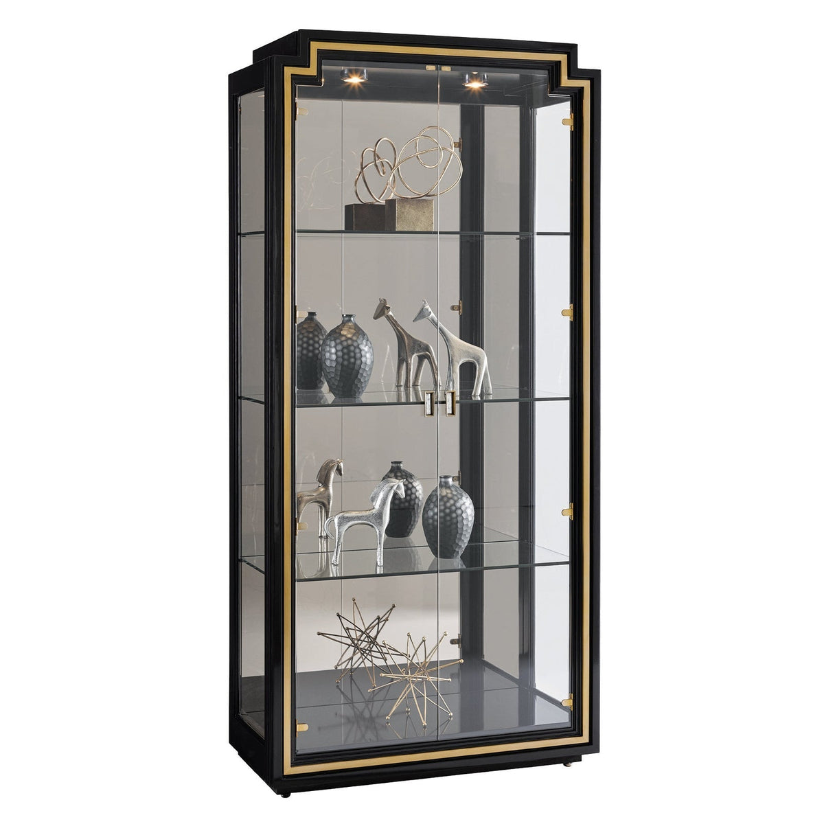 Maitland Smith Lyric Display Cabinet (C-LY09)