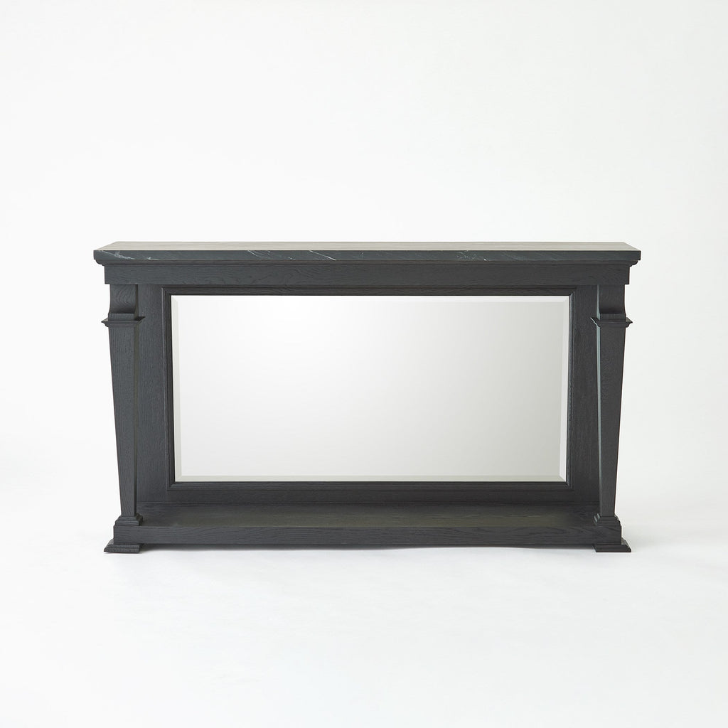 Global Views Josephine Console-Blackened Oak