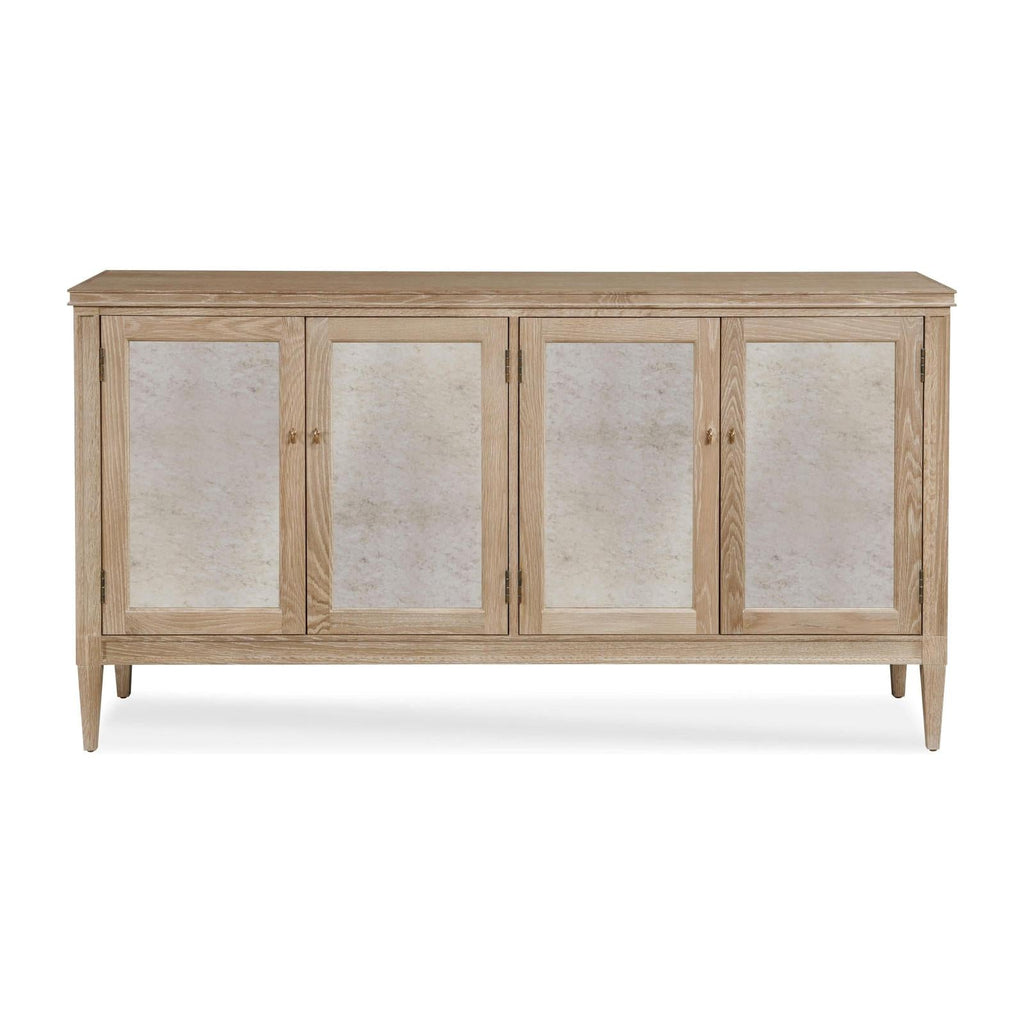 Century Furniture Stocked Mirror Front Sideboard