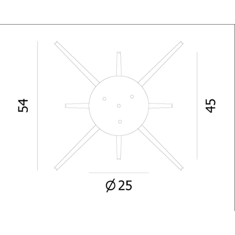 8 - Light Chandelier
