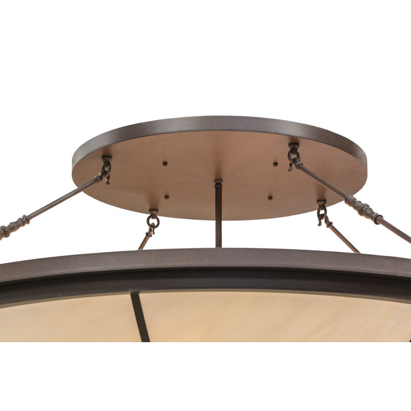 8 - Light Semi Flush Mount