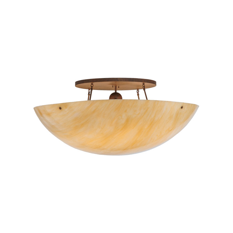 8 - Light Semi Flush Mount