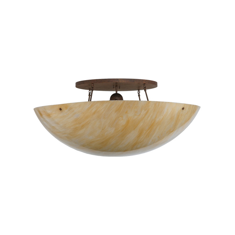 8 - Light Semi Flush Mount
