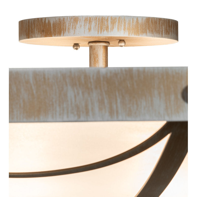 8 - Light Semi Flush Mount