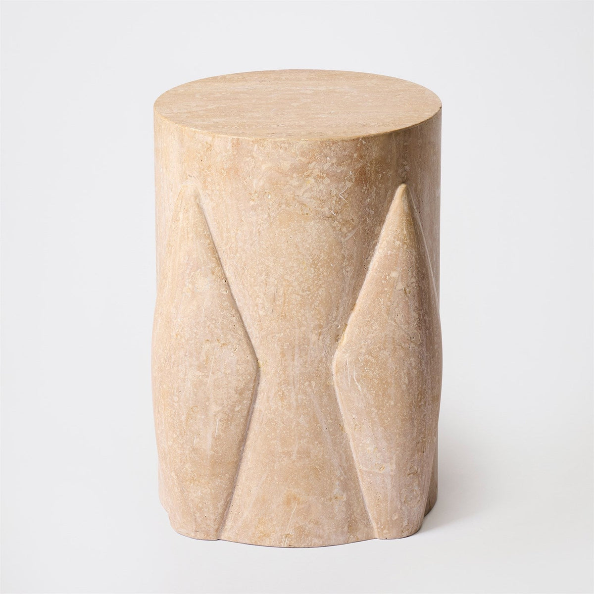 Global Views Tusk Side Table