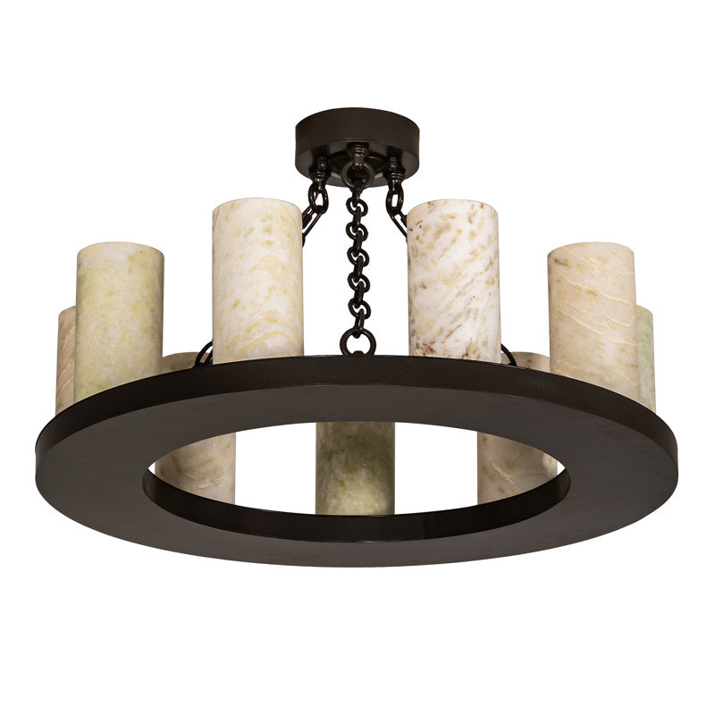 9 - Light Semi Flush Mount