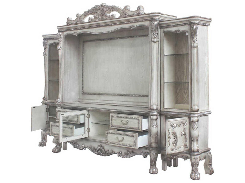 Dresden 121" Poplar Wood Media Console