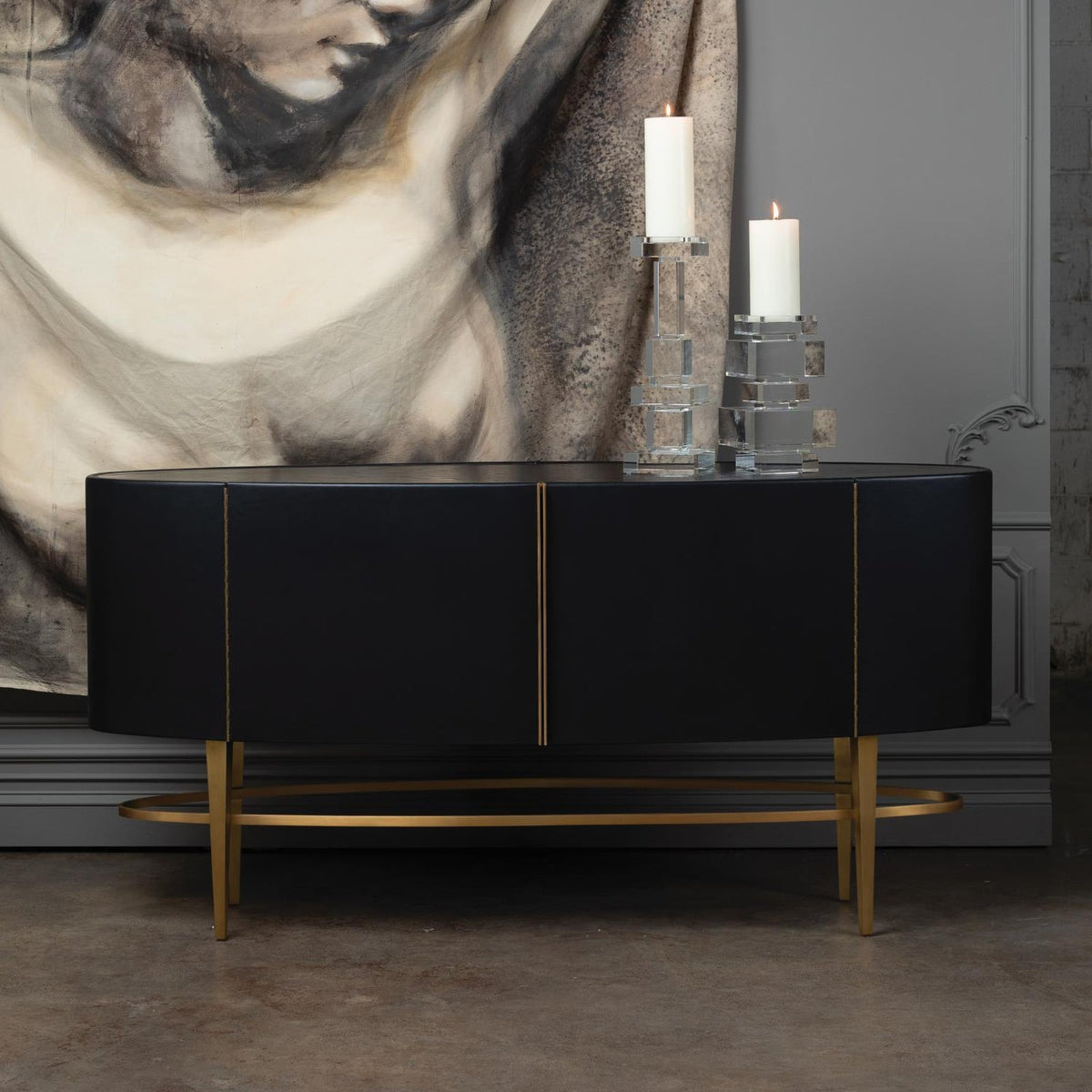 Global Views Ellipse Sideboard