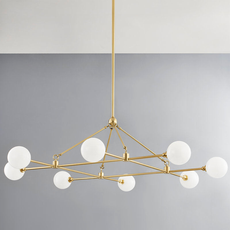 ANDREWS 8 LIGHT CHANDELIER