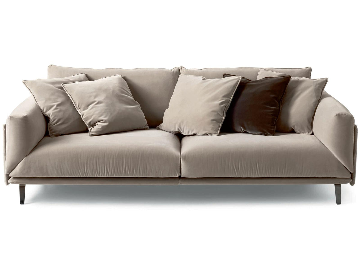 Faubourg Upholstered 3-Seat Sofa with Removable Fabric Cover