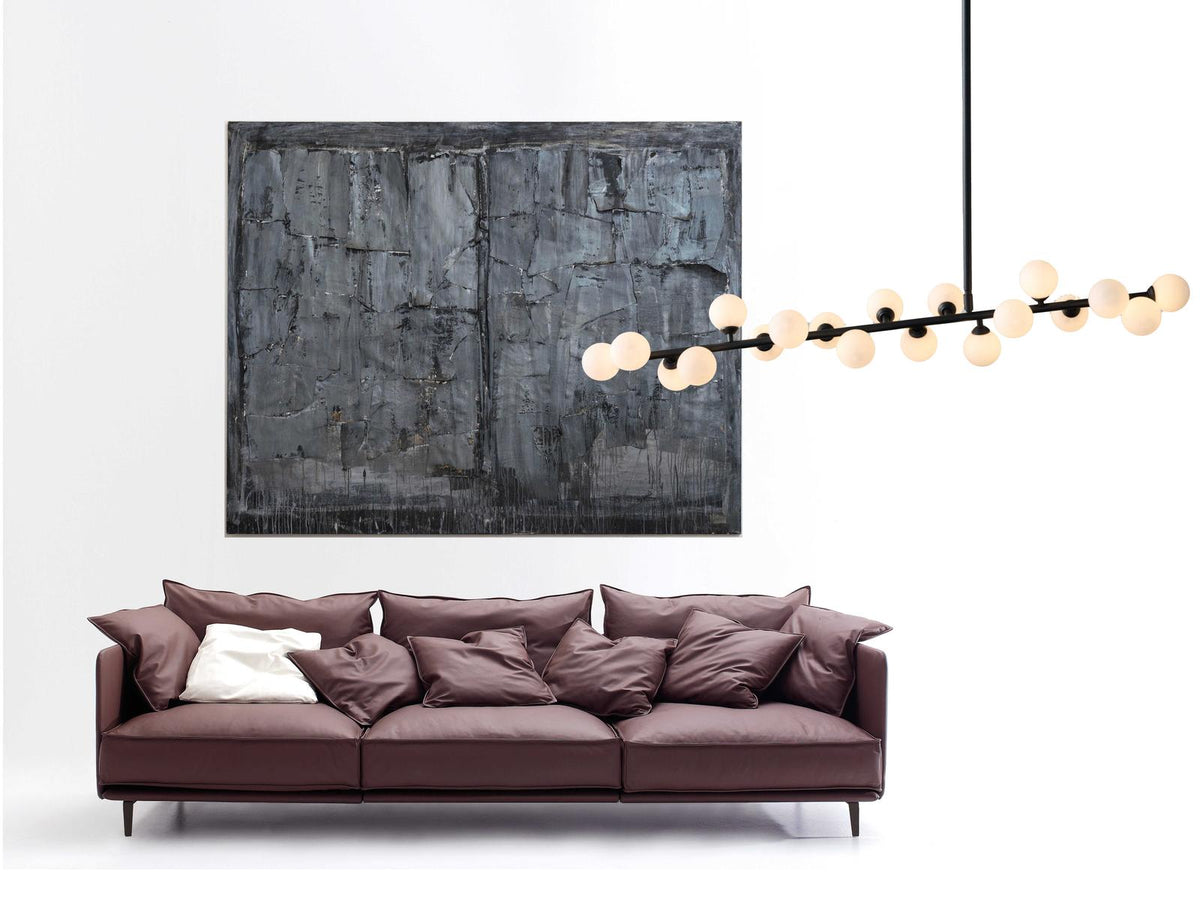 K2 4-Seat Fabric Sofa by Carlo Colombo