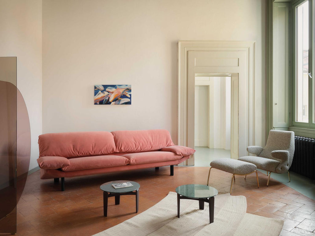 Casablanca 3-Seat Sofa in Fabric Nolan 41