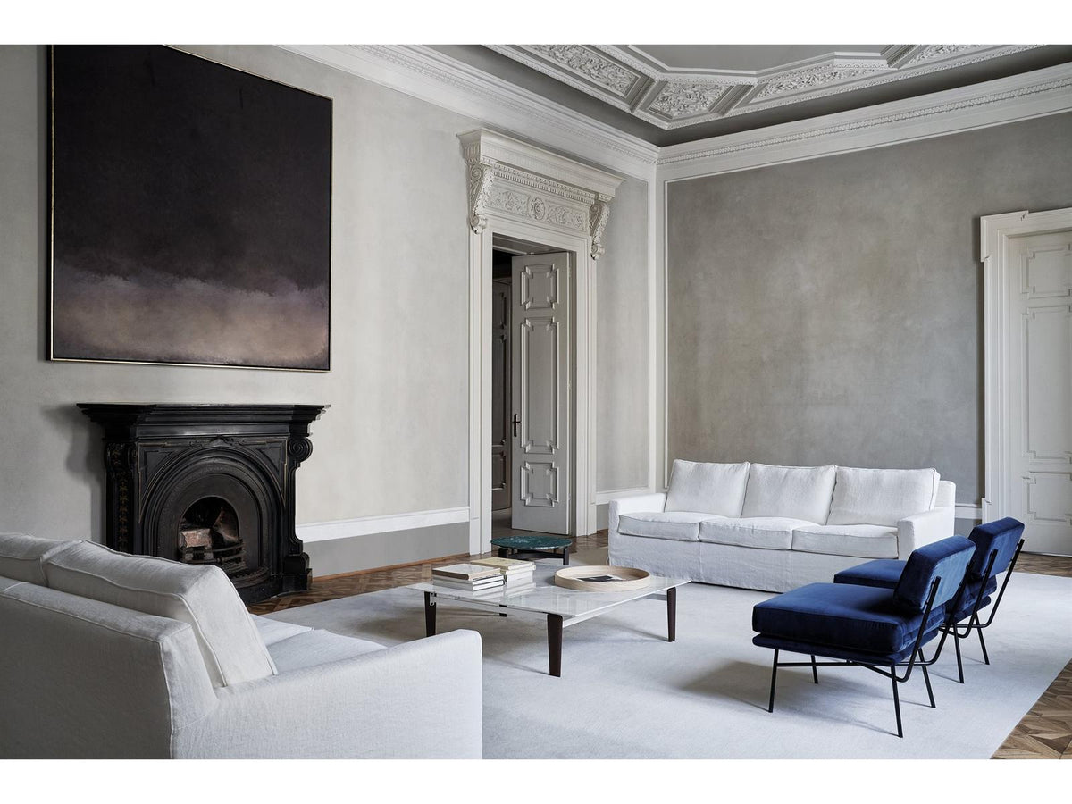 Tablet Round Marble Coffee Table