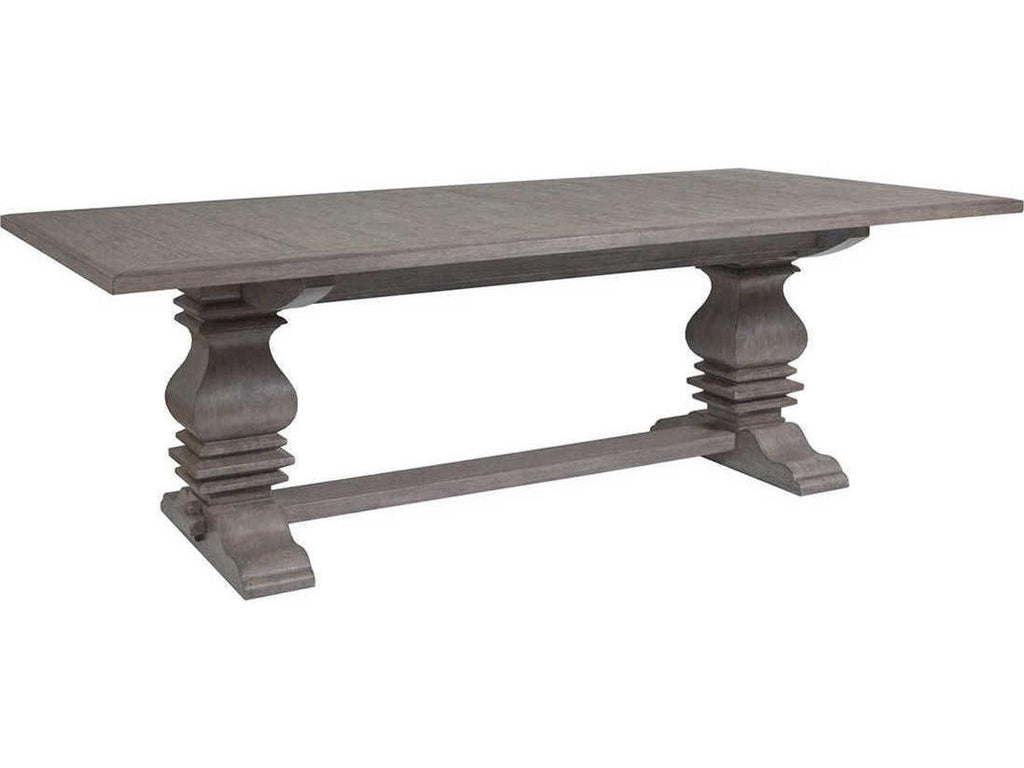 Home Axiom Rectangle Dining Table in Grigio Mahogany Finish