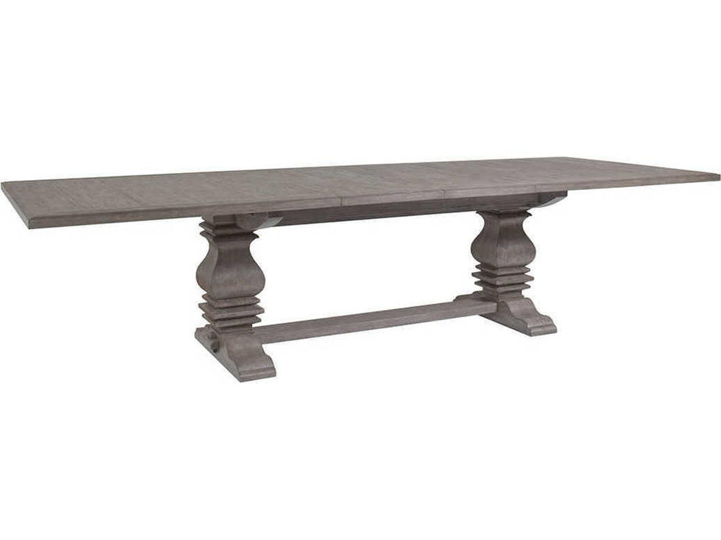 Home Axiom Rectangle Dining Table in Grigio Mahogany Finish