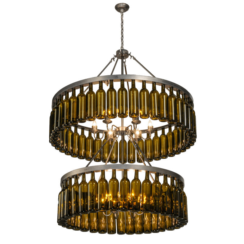 Aaralyn 12 - Light Glass Chandelier