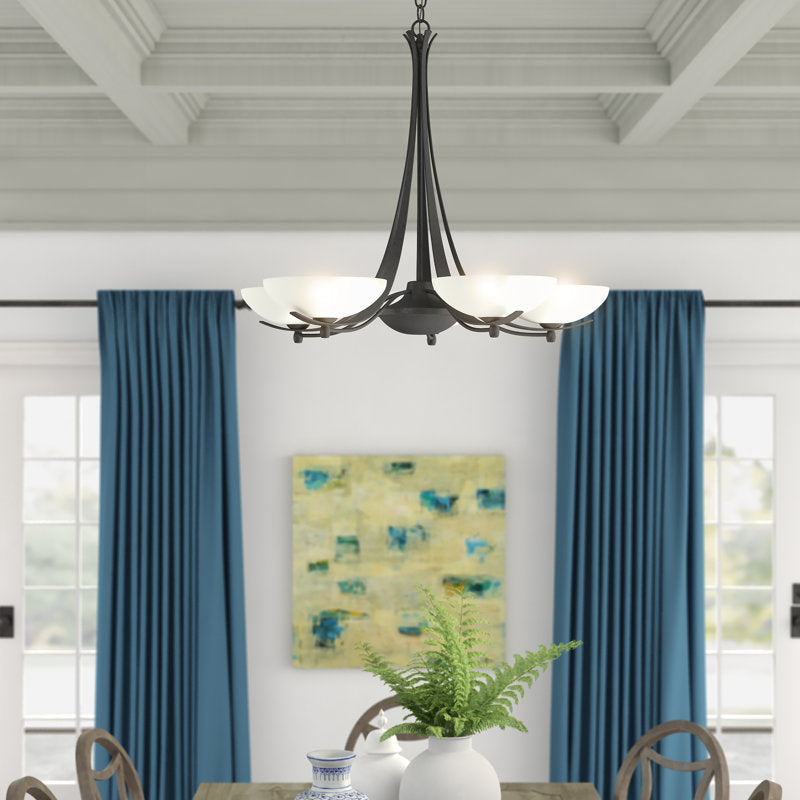 Aegis 5 - Light Shaded Classic/Traditional Chandelier