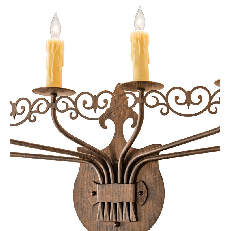 Almonte 6 - Light Candle Wall Light