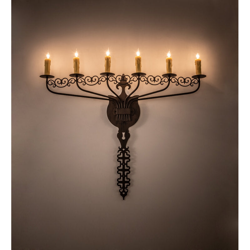 Almonte 6 - Light Candle Wall Light