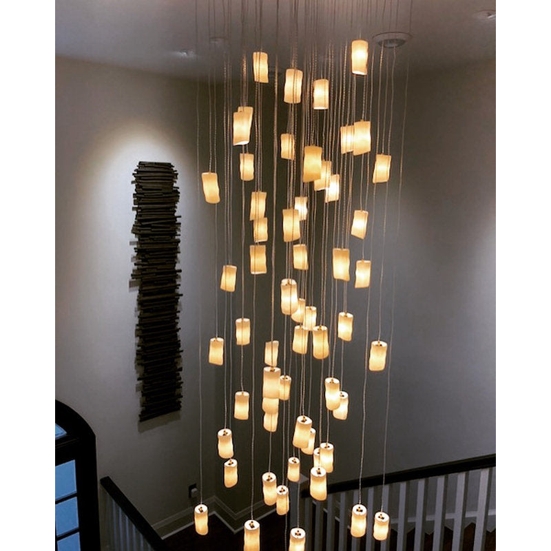 Amorphic 19 - Light Porcelain Chandelier