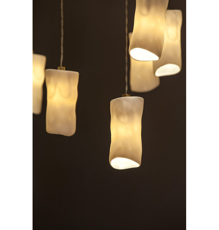 Amorphic 19 - Light Porcelain Chandelier