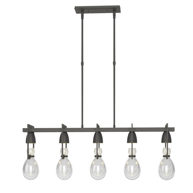 Apothecary 5 - Light Kitchen Island Linear Pendant