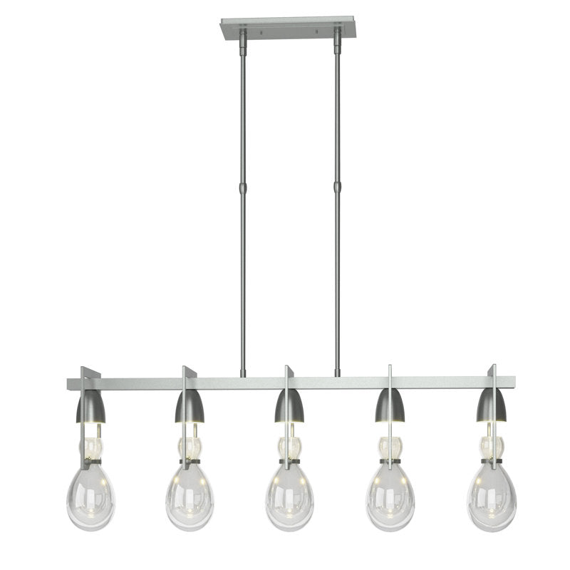 Apothecary 5 - Light Kitchen Island Linear Pendant